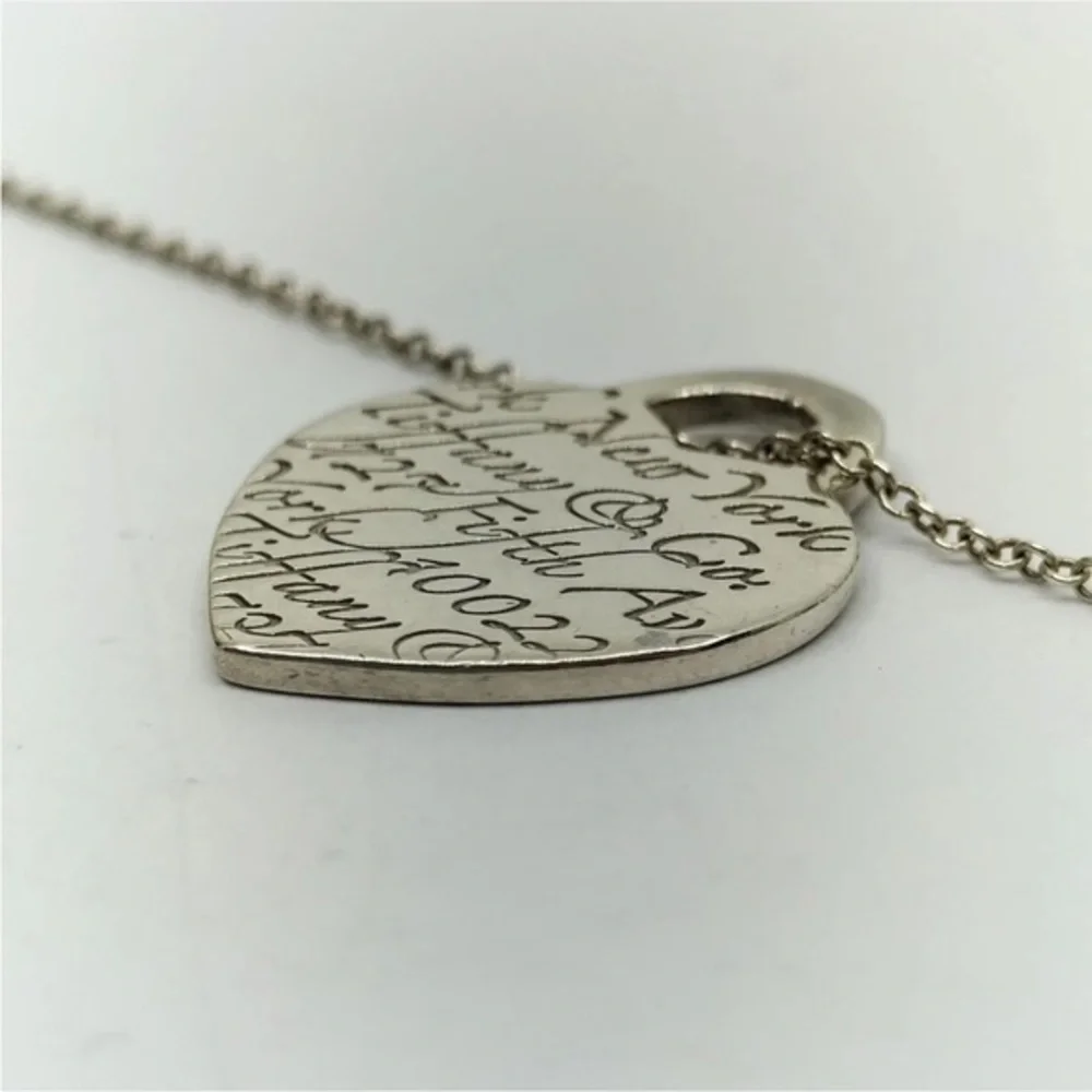 Tiffany & Co Heart Notes Necklace - Picture 5 of 9